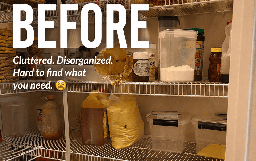 Before and after example - before